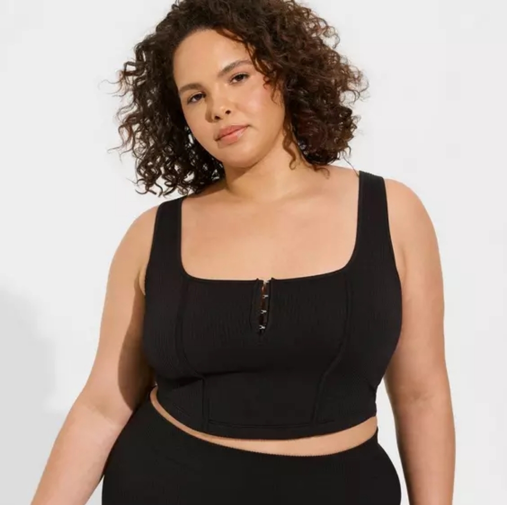 Torrid | Seamless Rib Longline Top | 3X